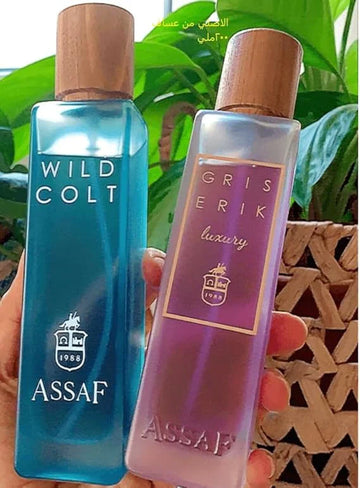 Assaf Wild Cold + Gris Erik perfume  / عساف البرية الباردة + جريس إريك